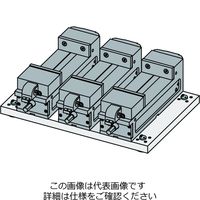 ナベヤ（NABEYA） Qロック内蔵プレート（マシンバイス付き） MCQ0540-CV100 1個（直送品）