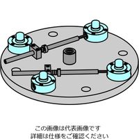 ナベヤ（NABEYA） Qロック内蔵丸型プレート本体 RMCQ