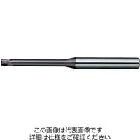 無限コーティングプレミアム 高硬度用4枚刃ロングネックラジアスエンドミル MHRH430Rφ0.5×R0.02×1（直送品）