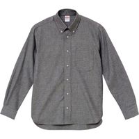 キャブ （メンズ） オックスフォードボタンダウン ロングスリーブシャツ XL OX GRAY 126901 1着（直送品）