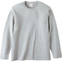 キャブ ５．６オンス ロングスリーブＴシャツ（アダルト） L ミックスグレー 501001C 1セット(2入)（直送品）