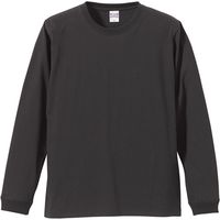 キャブ ５ . ６オンス ロングスリーブＴシャツ（１ . ６インチリブ） S SUMI 501101C 1セット(2入)（直送品）