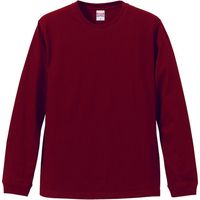 キャブ ５ . ６オンス ロングスリーブＴシャツ（１ . ６インチリブ） XL バーガンディ 501101C 1セット(2入)（直送品）