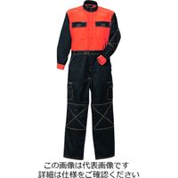 クレヒフク ツナギ服 レッド S 550-80-S 1枚（直送品）