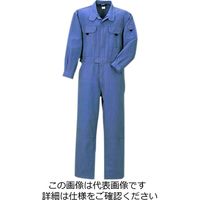 クレヒフク 綿100％ヘリンボーンツナギ服 グレー L 115-20-L 1枚（直送品）