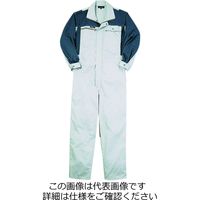 クレヒフク 夏ツナギ服 シルバーグレー LL 6604-21-LL 1枚（直送品）