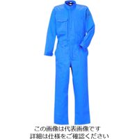 クレヒフク 綿100％ツナギ服 ブルー BB3L 7300-30-BB3L 1枚（直送品）