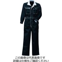 クレヒフク 夏ツナギ服 ブラック 4L 6605-29-4L 1枚（直送品）