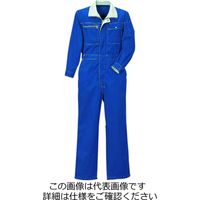 クレヒフク 夏ツナギ服 ブルー M 6605-30-M 1枚（直送品）