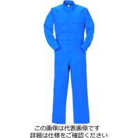 クレヒフク 二層構造糸ツナギ服 ブルー BB3L 7000-30-BB3L 1枚（直送品）