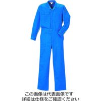 クレヒフク 綿100%夏ツナギ服 ブルー BL 700-30-BL 1枚（直送品）