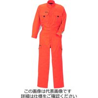 クレヒフク 夏ツナギ服 オレンジ 5L 3304-72-5L 1枚（直送品）