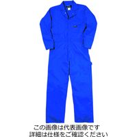 クレヒフク 夏ツナギ服 ブルー M 609-30-M 1枚（直送品）