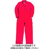 クレヒフク 夏ツナギ服 レッド SS 609-80-SS 1枚（直送品）