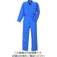 クレヒフク 綿100％ツナギ服 コバルトブルー LL 6600-32-LL 1枚（直送品）