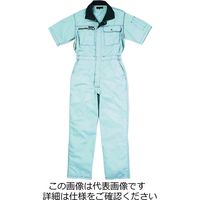 クレヒフク 半袖ツナギ服 シルバーグレー S 6603-21-S 1枚（直送品）