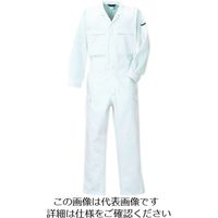 クレヒフク 綿100％ツナギ服 ホワイト 5L 7601-40-5L 1枚（直送品）