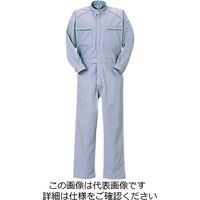 クレヒフク 綿100％ツナギ服 グレー L 770-20-L 1枚（直送品）