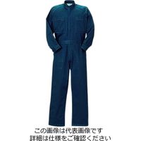クレヒフク 綿100％ツナギ服 ネイビー 6L 770-31-6L 1枚（直送品）