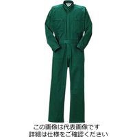 クレヒフク 綿100％ツナギ服 グリーン 4L 770-50-4L 1枚（直送品）