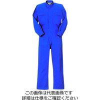 クレヒフク 綿100％ツナギ服 パープル 3L 770-85-3L 1枚（直送品）