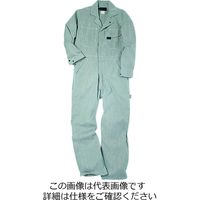 クレヒフク 夏ストライプツナギ服 ブラック SS 909-29-SS 1枚（直送品）