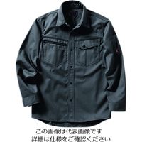 クレヒフク ストレッチシャツ チャコールグレー 5L K514-28-5L 1枚（直送品）