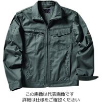 クレヒフク 夏ストレッチジャンパー チャコールグレー 5L K512-28-5L 1枚（直送品）