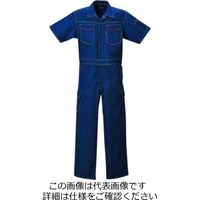 クレヒフク 綿100％半袖ピットスーツ ネイビー 4L KR203-31-4L 1枚（直送品）