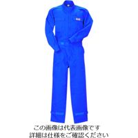 クレヒフク 綿100％ピットスーツ ブルー S KR3-30-S 1枚（直送品）