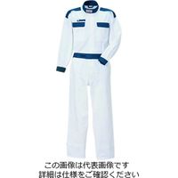 クレヒフク 綿100％ピットスーツ ホワイト L KR5-40-L 1枚（直送品）