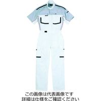 クレヒフク 薄手半袖ピットスーツ ホワイト S KR903-40-S 1枚（直送品）