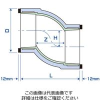 バクマ工業（BAKUMA） トミジ継手 DSH-S メジソフト エスソケット DSH-S-75A 1セット（3個）（直送品）