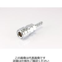 ニューマシン カップリング ソケット側のみバルブ内蔵型 NM-HS03 1セット(6個)（直送品）