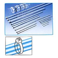 ヘラマンタイトン 結束バンド インシュロックタイ ABタイ 耐侯・耐熱グレード AB200 アイボリー 100本入 AB200-IVY（直送品）