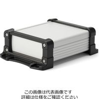 タカチ電機工業 フランジ足付アルミケース EMCシールドタイプ EXEF20-12-25SB 1台（直送品）