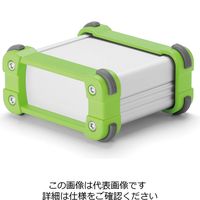 タカチ電機工業 コーナーガード付アルミケースEMCシールドタイプ EXPEシリーズ EXPE24-6-23SL 1台（直送品）