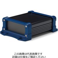 タカチ電機工業 フランジ足付アルミケース アルミパネルタイプ EXPF7-4-6BN 1セット(2台)（直送品）