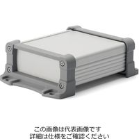 タカチ電機工業 フランジ足付アルミケース アルミパネルタイプ EXPF9-6-10SG 1セット(2台)（直送品）