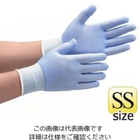 ミドリ安全 耐切創性手袋 カットガード182 ブルー 最薄手タイプ SS 10双 4043102500 1袋(10双)（直送品）