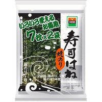 大森屋 寿司用焼のり 全形7枚x2袋 7枚X2袋 x16 1913541 1箱(16P入)（直送品）