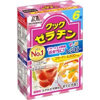 森永製菓 クックゼラチン 6枚入 30g x6 5678345 1箱(6P入)（直送品）