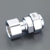 エスコ G1/2”xφ16.8 フレキ管継手(雌ねじ) EA424CD-104A 1セット(5個)（直送品）