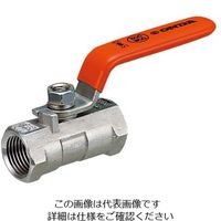 フローバル ステンレスボールバルブ 1/4 V03-02 1個 3-8357-01 フローバル ステンレスボールバルブ 1/4 V03-02 1個 3-8357-01