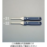 エスコ 4.5mm 革すき(ステンレス製/狭所作業用) EA589LE-31 1セット(15本)（直送品）