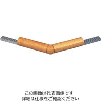 杉田エース 集成材フレックス手すり 34 エンドコーナー 塗装 453867 1個（直送品）