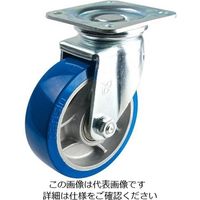 エスコ 100mm キャスター(自在金具付) EA986PT-281 1個（直送品）