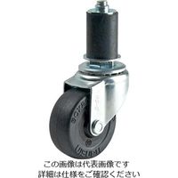エスコ 40mm/22mm キャスター(自在金具・パイプ用) EA986PT-833 1セット(15個)（直送品）