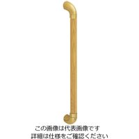 シロクマ ユニバーサル手すり BRー550 35ΦX800 AG・ライトオーク 1個（直送品）