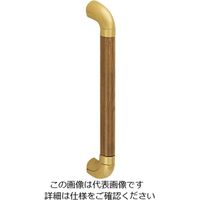 シロクマ ユニバーサル手すり BR-551 32ΦX400 AG・Mオーク 1個（直送品）